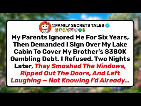 My Parents Smashed My Cabin Windows To Force My Signature — They Left Laughing Not Knowing What I'd