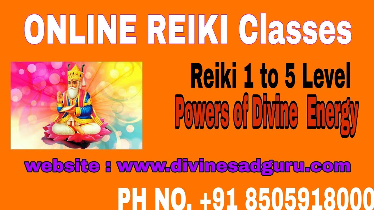 Reiki Online Course | Live Video Classes | रेकी ऑनलाइन क्लास | लाइव वीडियो क्लास | Divine Sadguru