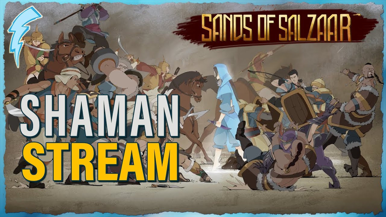 Streaming Sands of Salzaar Playing on a Shaman !builds !discord YouTube