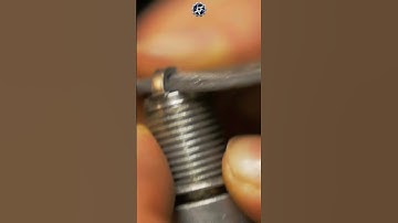 Quick Spark Plug Cleaning Hack | Sandpaper Method Close-Up! #EngineCare #SparkPlugHack