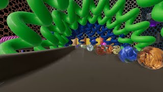 Aesthetic Marble Race Track | Unity screenshot 4