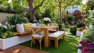 The Secret to a Gorgeous Backyard Garden in a Small Space