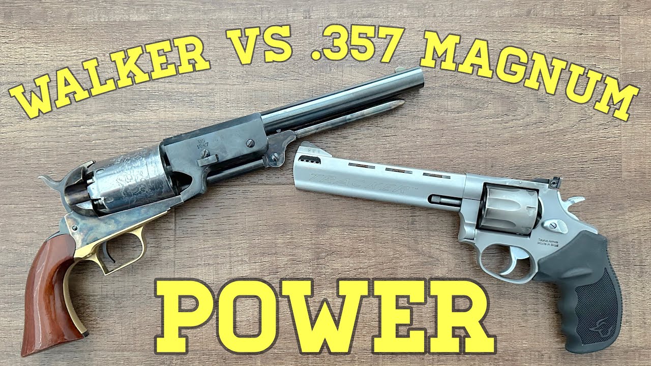Colt Walker vs. .357 Magnum