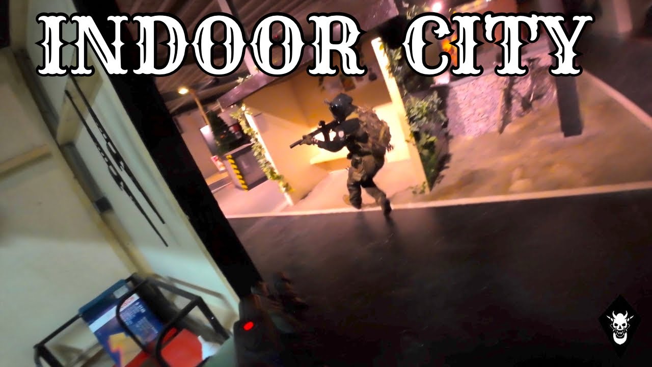 2 ACTIVE SOLDIERS playing Airsoft at Massive CQB Site / Unit13