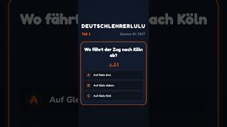 German B1 Exam Preparation Listening Practice #deutschtest #telc2026 #telc #b1prüfung #listeningb1