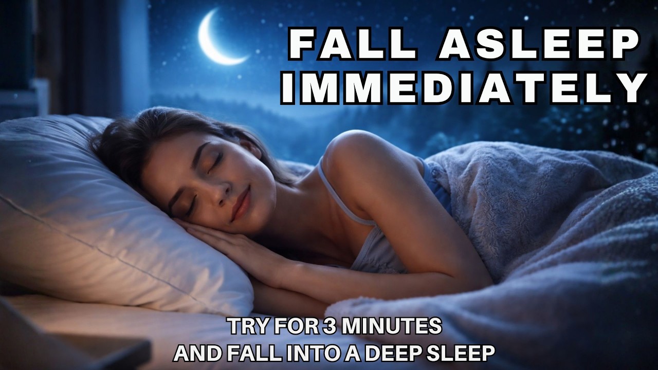 Sleep Instantly in 2 Minutes 😴 | Deepest Healing Binaural Beats (3 Hours)