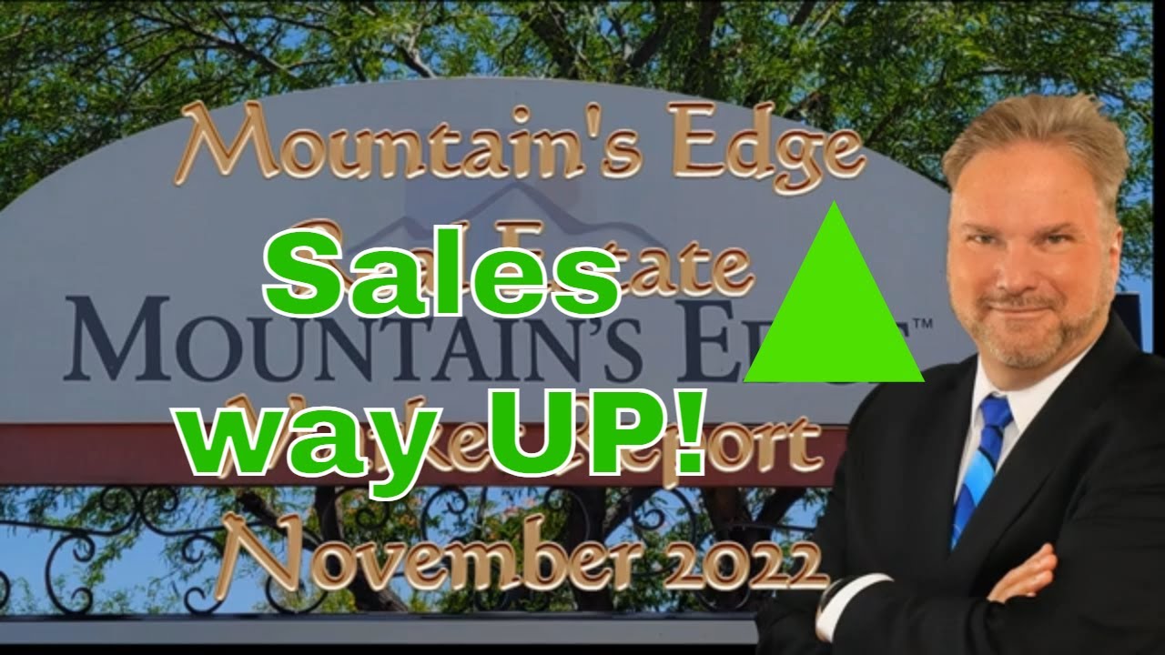 Mountains Edge Real Estate Market Report November 2022 YouTube