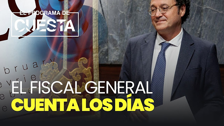 El fiscal general cuenta los días: todo lo que apunta a su condena