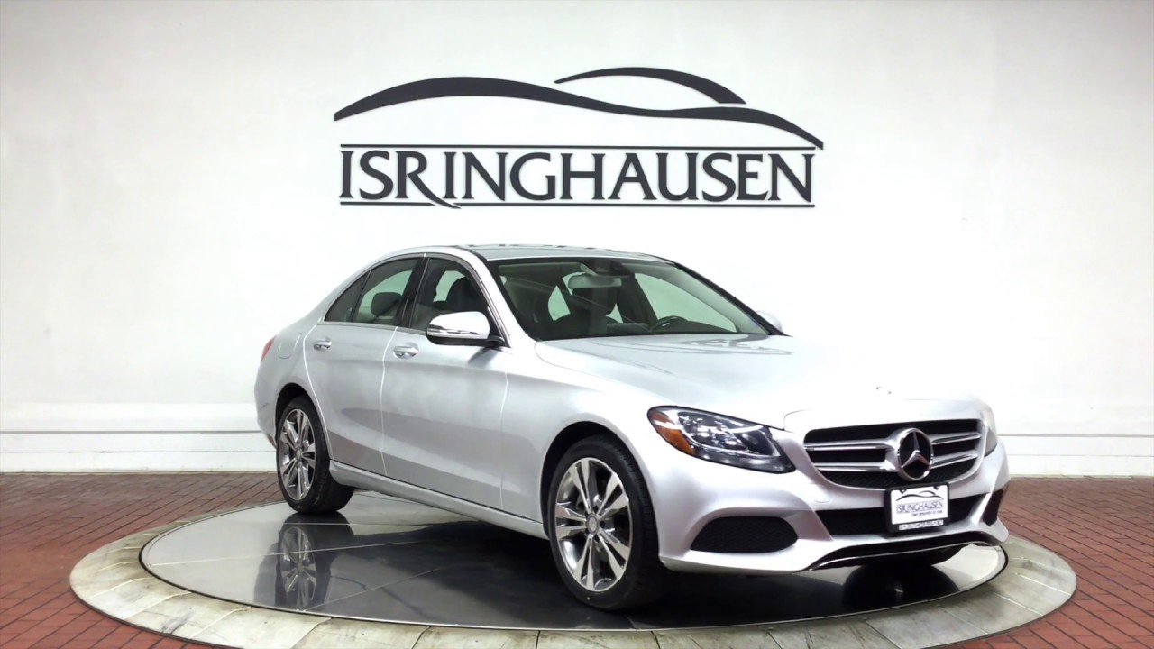 16 Mercedes Benz C 300 4matic In Iridium Silver Metallic Youtube