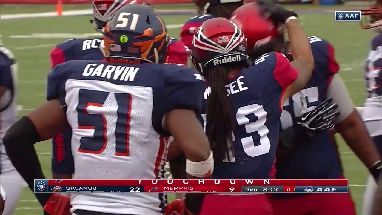 AAF Week 8 Highlights - Memphis Express Highlights - Alliance of American Football