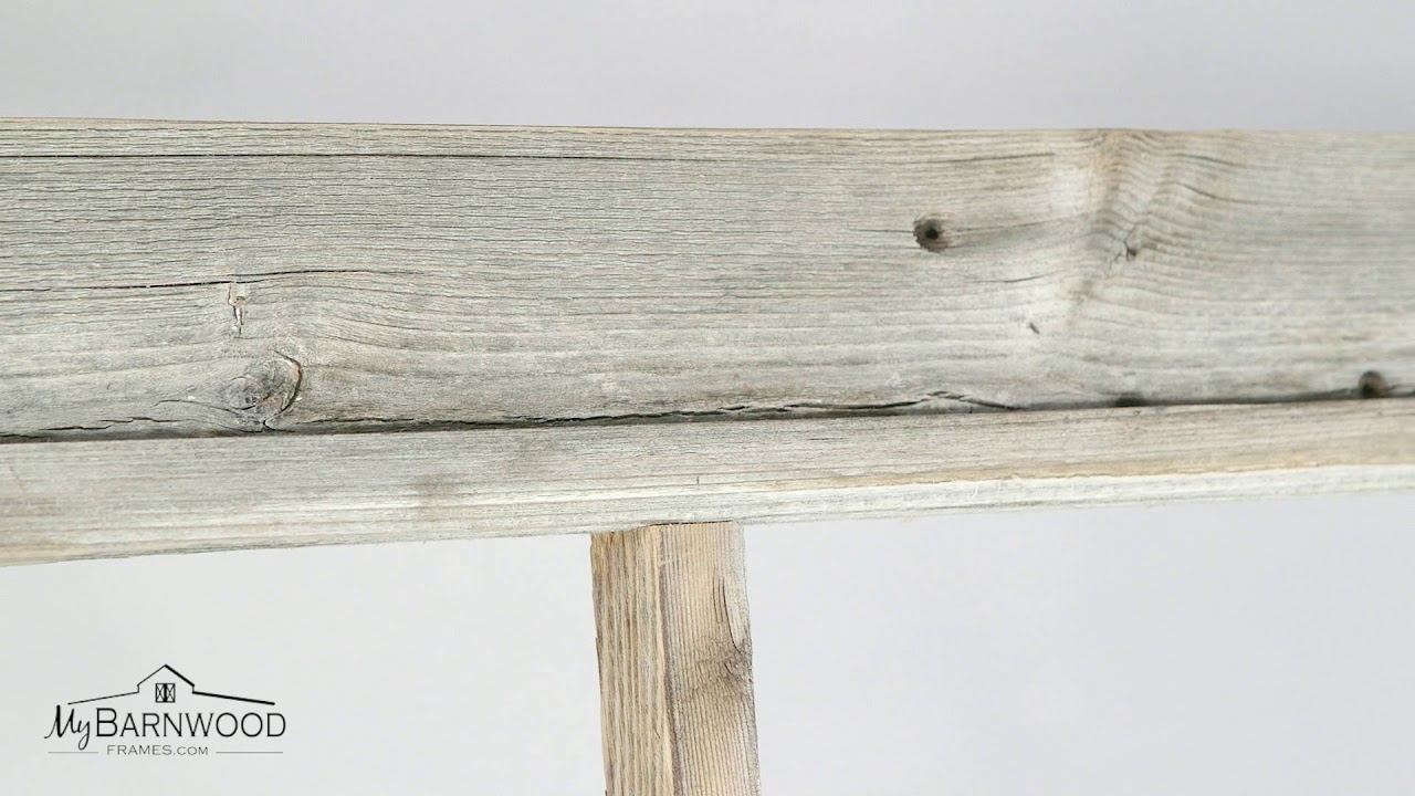 Rustic Mirror - Window Pane Barnwood Mirror - 8 Panes