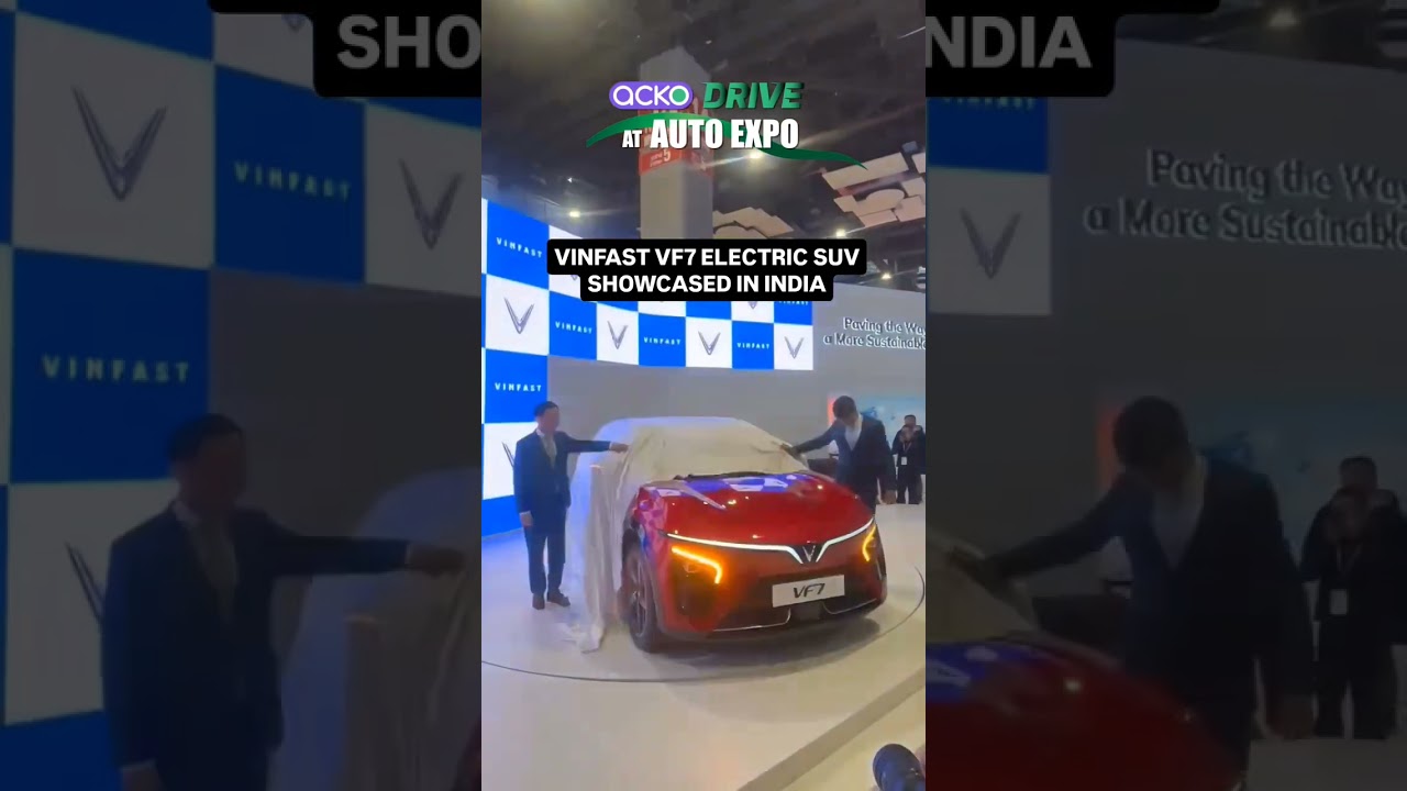 VinFast VF7 Lands In India At The 2025 Auto Expo