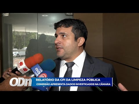 Relatório da CPI da limpeza: Vereador cita necessidade de Teresina ter nova licitação 26 11 2025