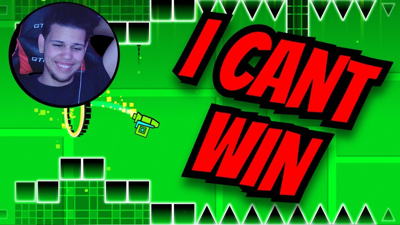 I Tried Beating GEOMETRY DASH In 30 Minutes... - YouTube