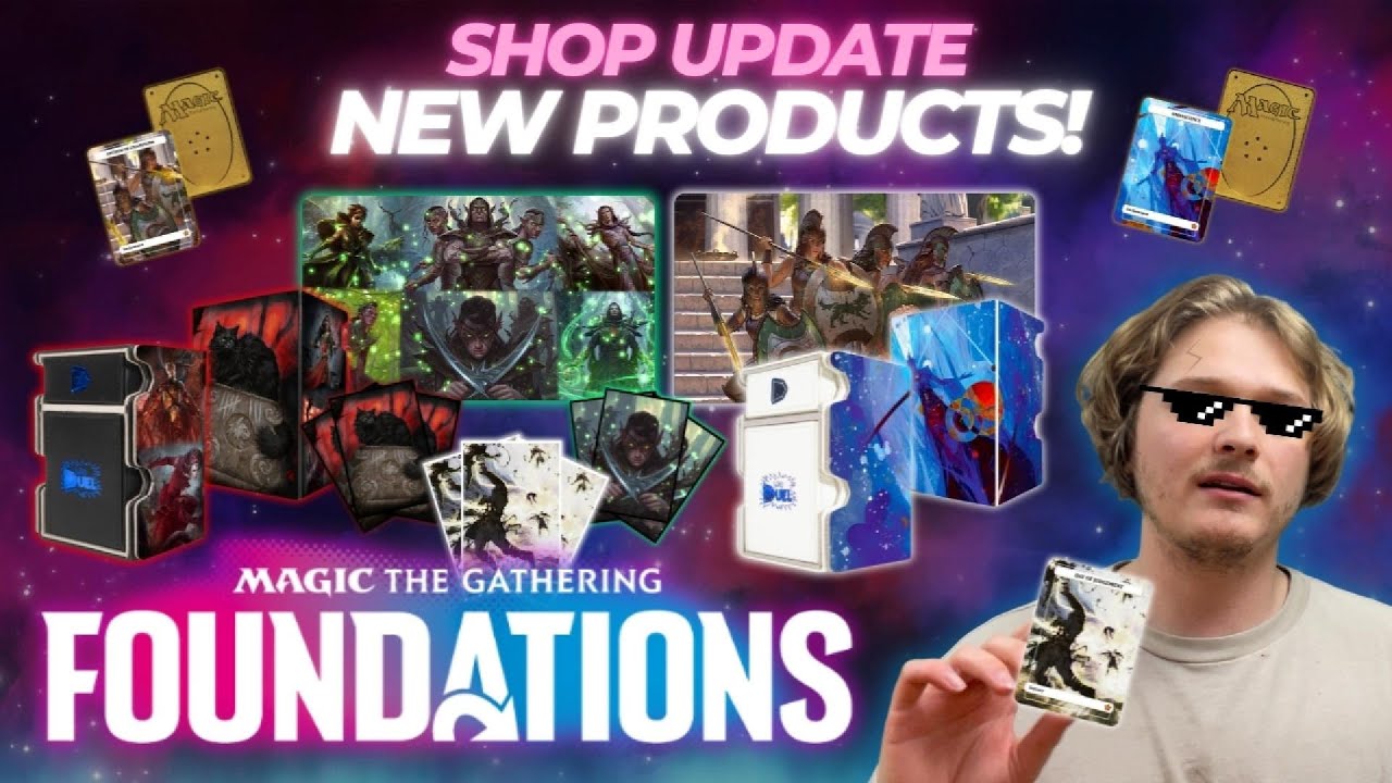 Custom Deck Boxes and some new stuff to LDB Duel  - Shop Update 40 - 