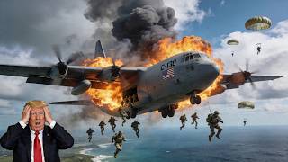 2 minutes ago : 7 US C-130 aircraft carrying 7,000 troops were destroyed by Russian Su-57s.