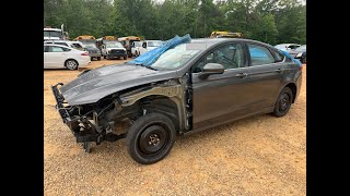 2017 Ford Fusion 4 Door Sedan VN0794 Lot#107