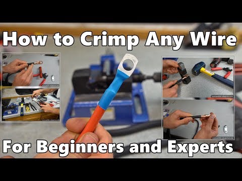 How to Crimp Various Electrical Wires: Beginner and Expert
