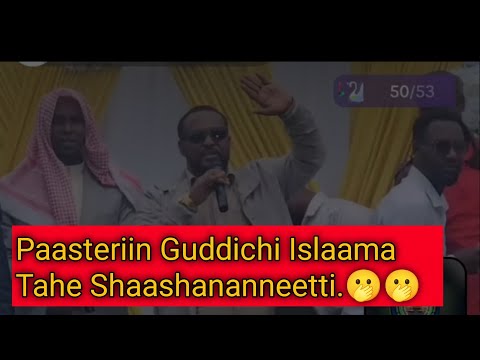 Allahu Akbar Paasteriin Beekamaan Qophii Ustaaz Xaalibuu Irratti Islaamummaa Fudhate