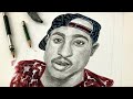 How To Draw 2pac: Step by Step