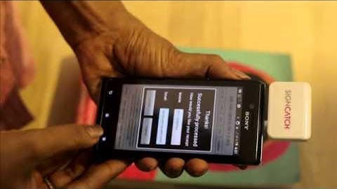 SignCatch promotional video for point of sale SD