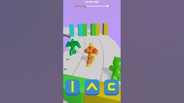 Blob shifter 3d fun race gameplay level 281