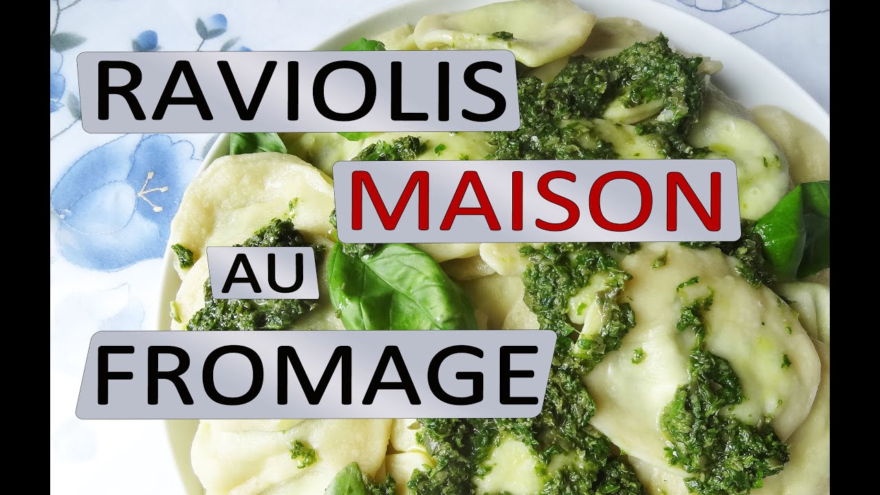 Des raviolis maison au fromage | Maman Cuisine - YouTube