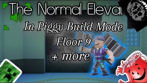 Floor 9 + More! | The Normal Elevator | Piggy build mode