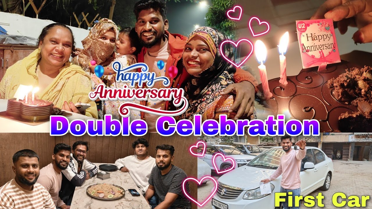 Sabi Riyaz 🎉 UNPLANNED CELEBRATION | happy Anniversary to Riyaz and Saba 🎉🥳 - YouTube