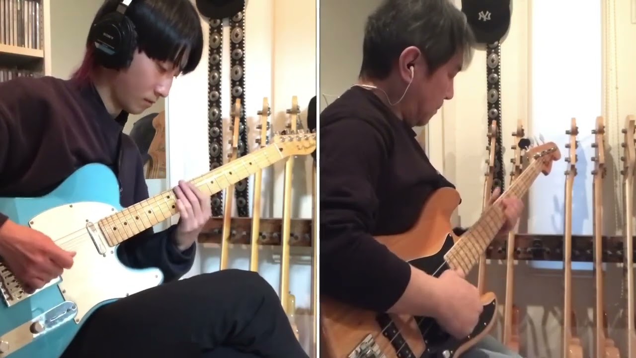 Teen Town / Jaco Pastorius / Night Music Marcus Miller & Hiram Bullock Cover / I played with my son