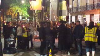 Benedict Cumberbatch meets the Sherlock fans. 12 June 2016, 22:55 #setlock