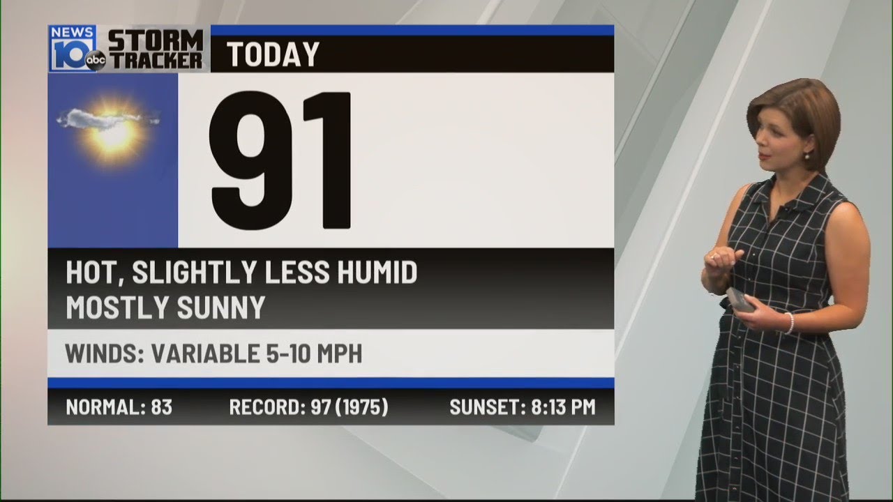 8/3/2022: Warm today, record heat tomorrow