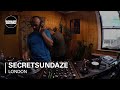 Secretsundaze boiler room london studio dj set