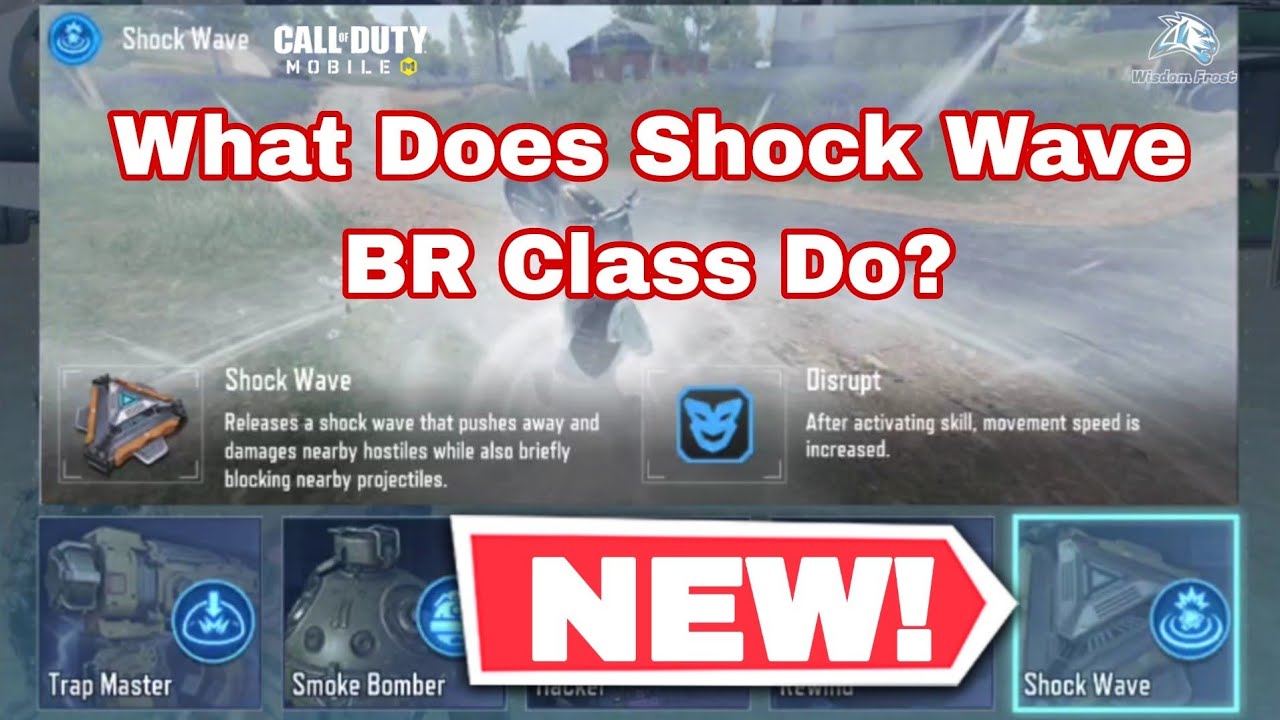 Shockwave Cod What is USE of Shock Wave BR Class in Cod Mobile - YouTube