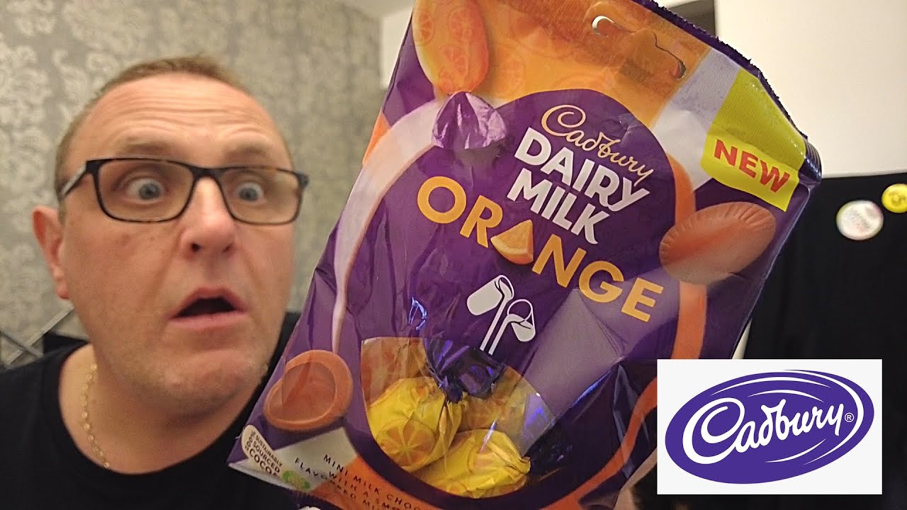 Cadbury's Dairy Milk Orange Eggs YouTube