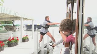 A look at mailboat jumper tryouts in Lake Geneva