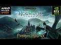 Hogwarts Legacy MFG 4x com R7 9700X+RTX 2070 em QuadHD
