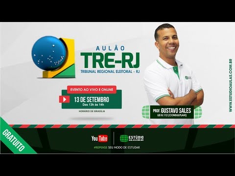 Aulão TRE-RJ | Lei 8.112 (CONSULPLAN) - Prof. Gustavo Sales