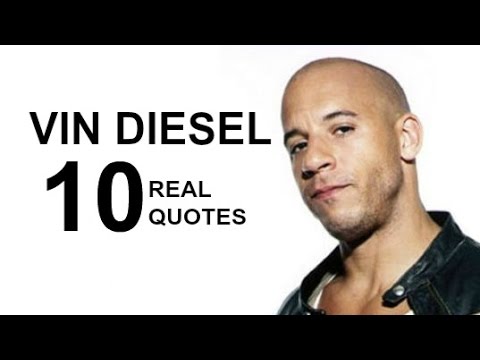 Diesel englisch vin zitate Vin Diesel