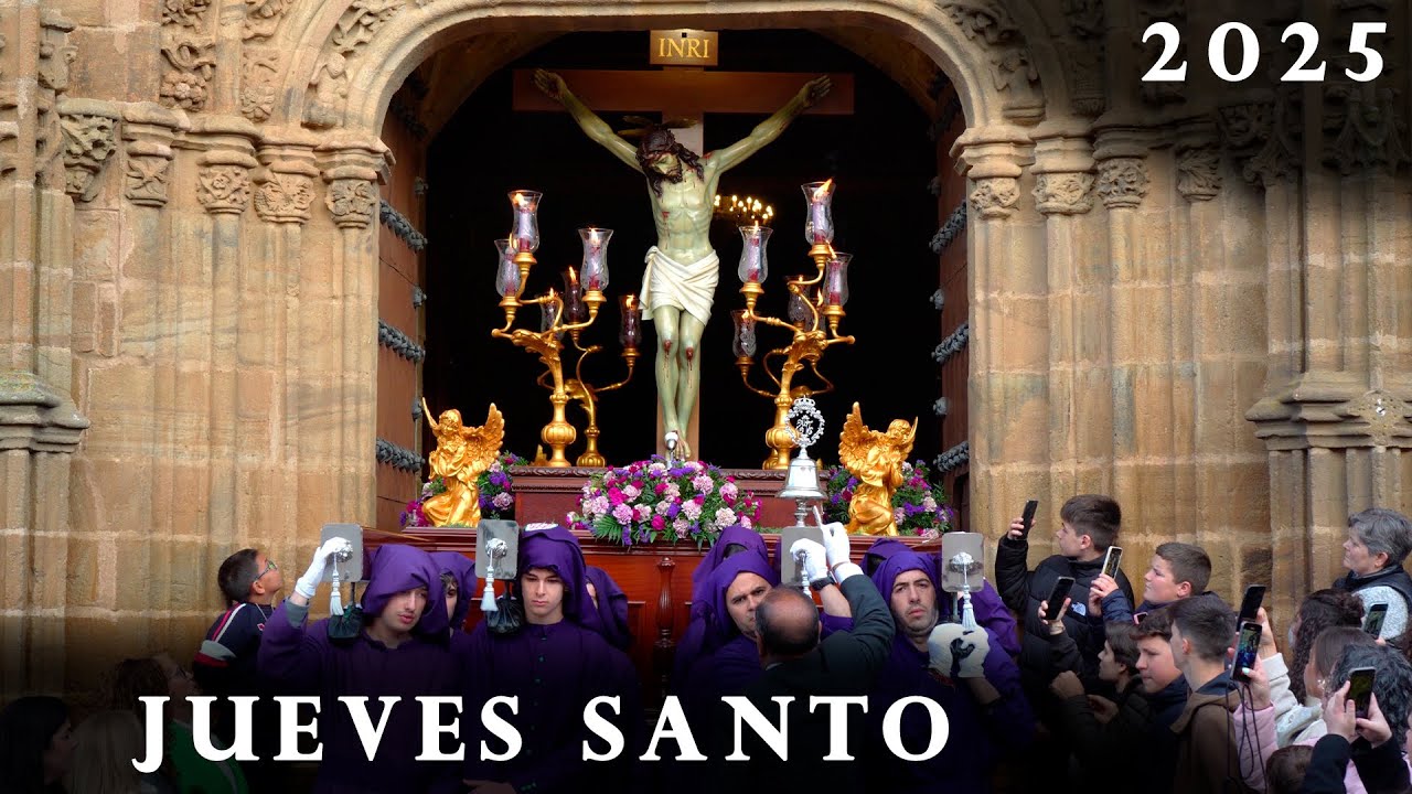 AZUAGA en SEMANA SANTA. Cristo Crucificado. Jueves santo 2025
