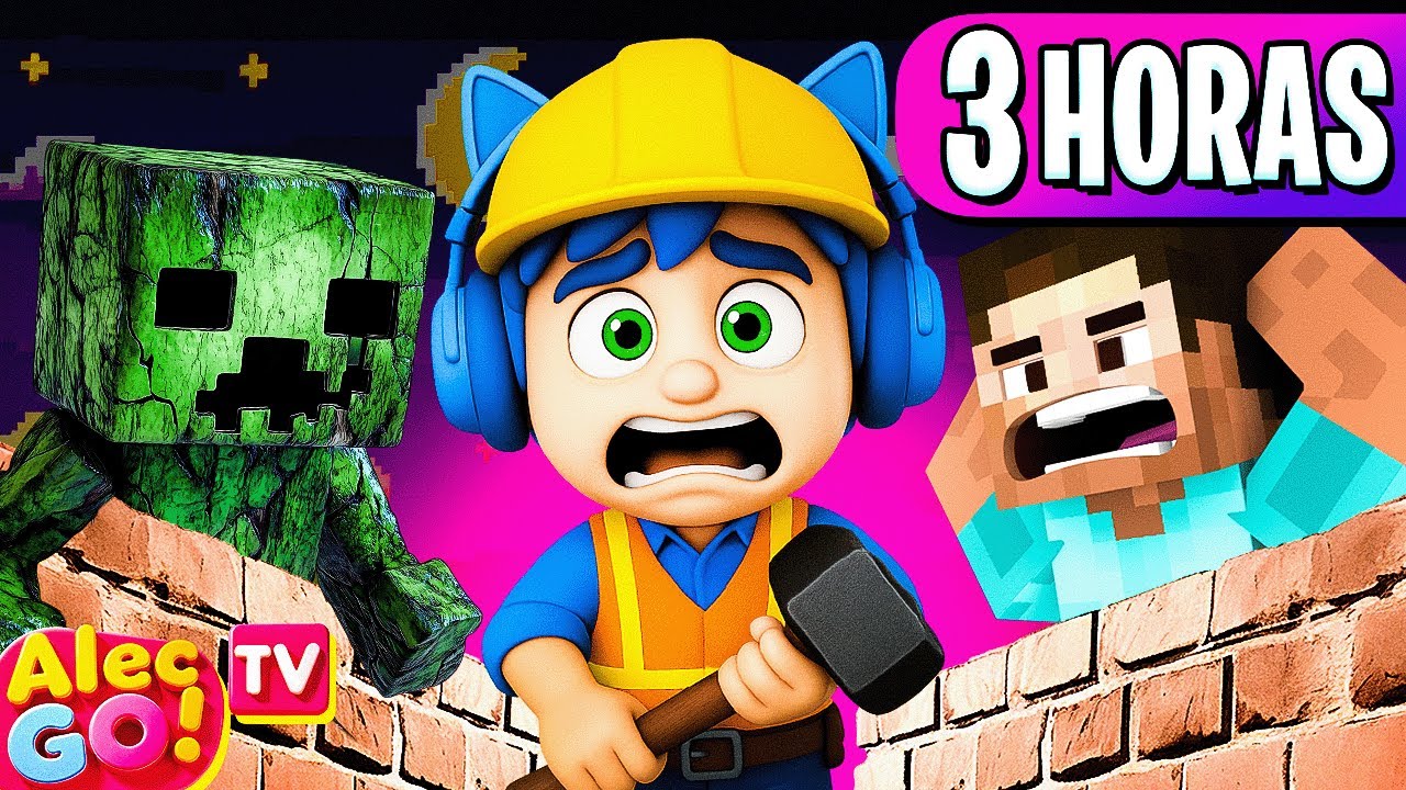 MINECRAFT: CONSTRUA RÁPIDO PARA SOBREVIVER 👷🏻 E MAIS 3 HORAS DE ...