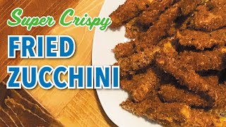 Crispy Fried Zucchini - Gregcipes