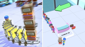 Terminal Master 🛫👩🏻‍💼💰 All Levels Gameplay iOS - Be the Best Airport Manager