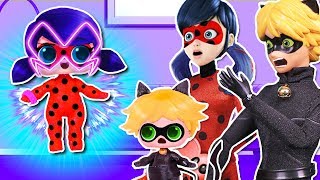 Familia LADYBUG  SU HIJA es AKUMATIZADA por MENTIROSA  Juguetes Fantásticos