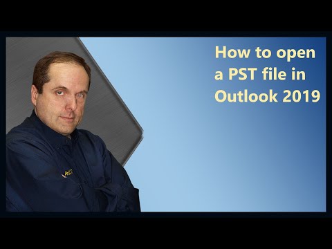 Video: Sådan Gemmes Outlook-data