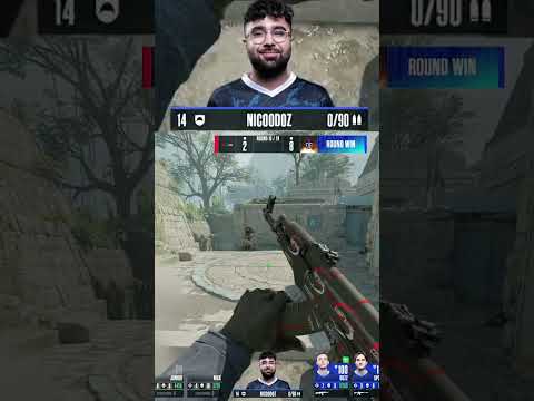 MAJOR AUSTIN - nicoodoz - 4 AK HS kills B defense  #cs2