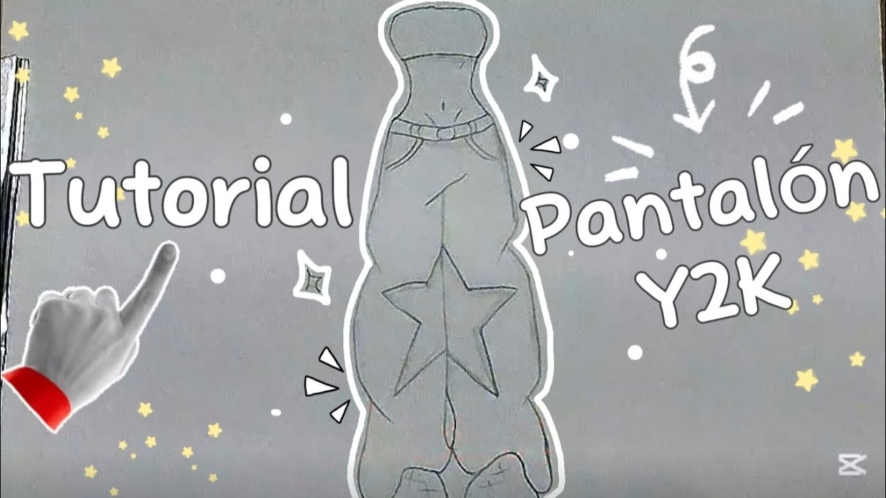 Tutorial De Cómo Dibujar Pantalón Al Estilo Y2k?💕✨ // Por: @DibujandoConDianita 