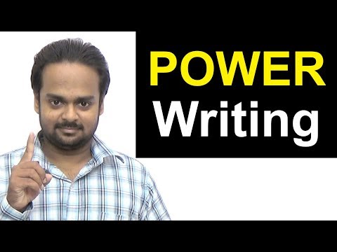 POWER Writing - Write ANYTHING In English Easily (Essays, Emails, Letters Etc.)