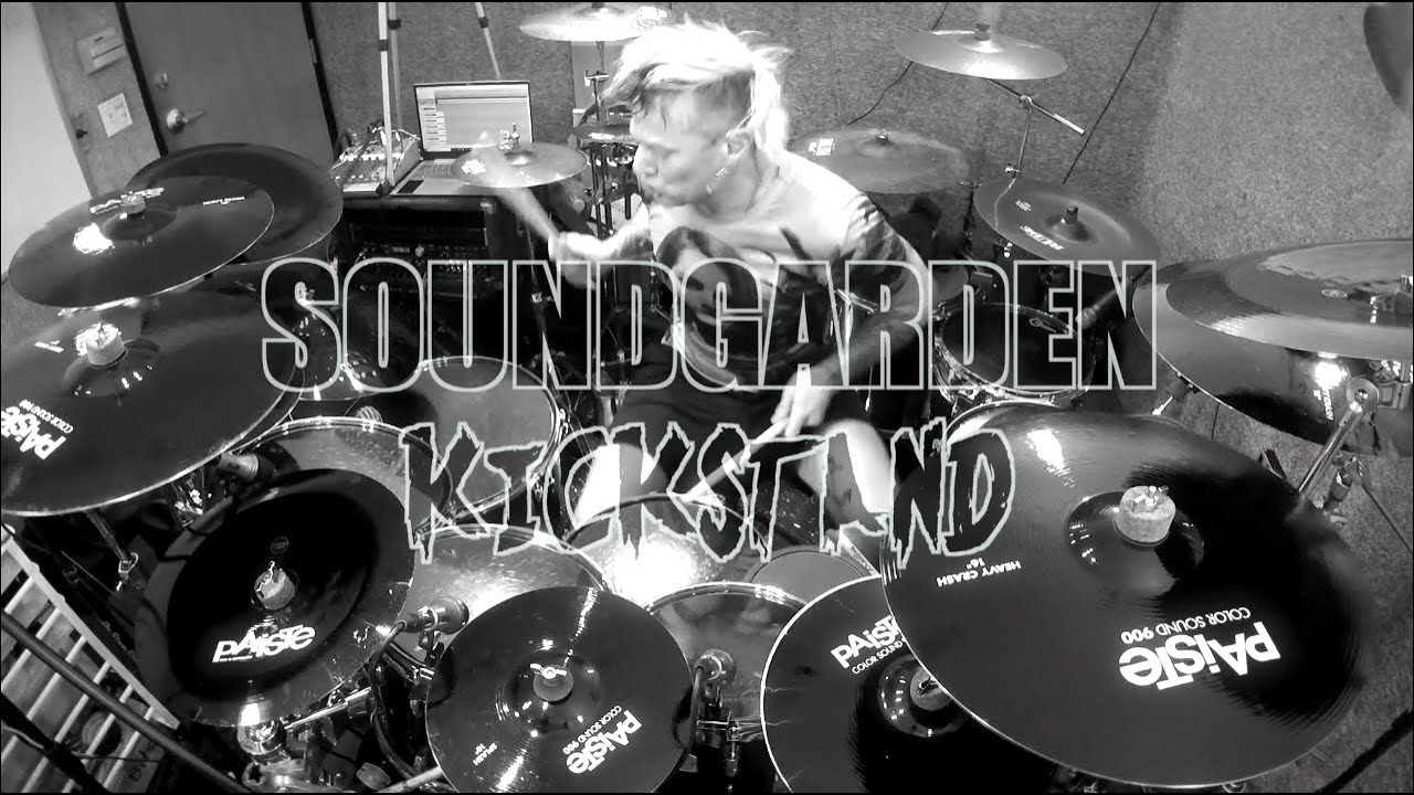 SOUNDGARDEN Kickstand (drum cover) YouTube