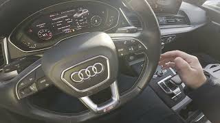 AUDI SQ5 II (2017-2020) – How to Manage Automatic Gearbox